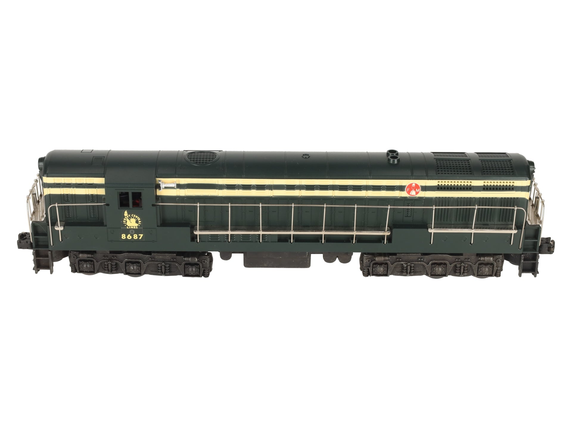 Lionel 6-8687 O Gauge Jersey Central FM Trainmaster Diesel Locomotive EX