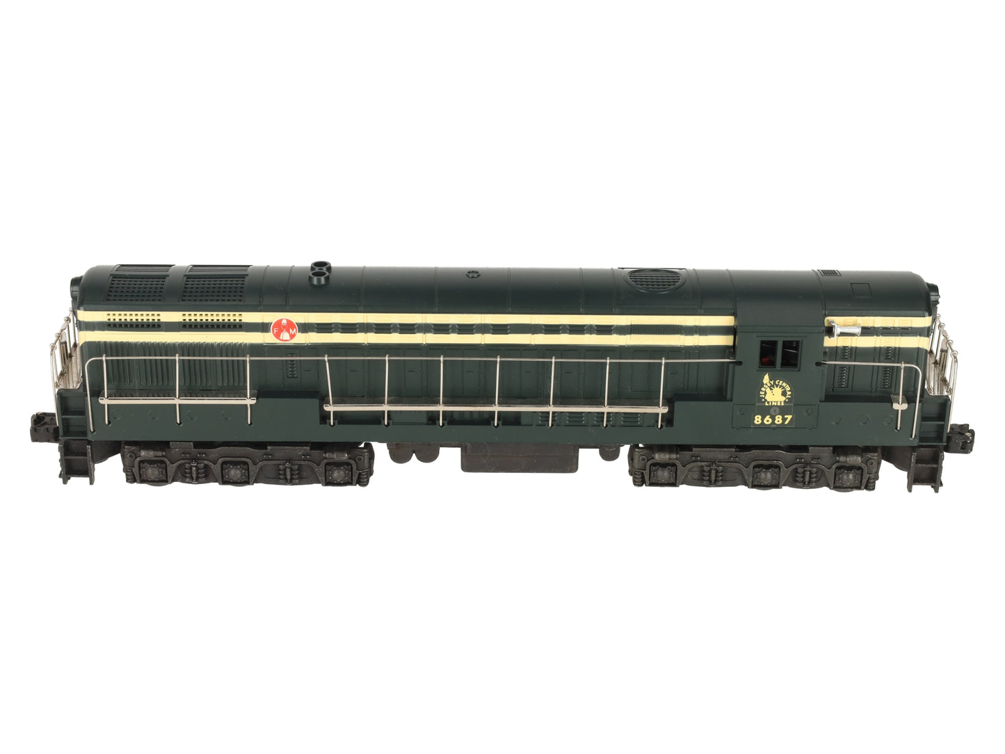 Lionel 6-8687 O Gauge Jersey Central FM Trainmaster Diesel Locomotive EX