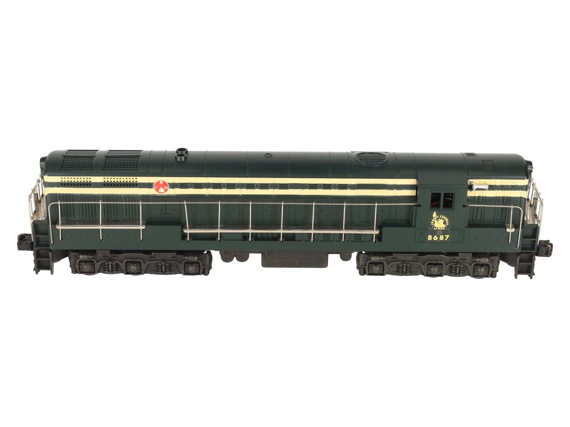 Lionel 6-8687 O Gauge Jersey Central FM Trainmaster Diesel Locomotive EX