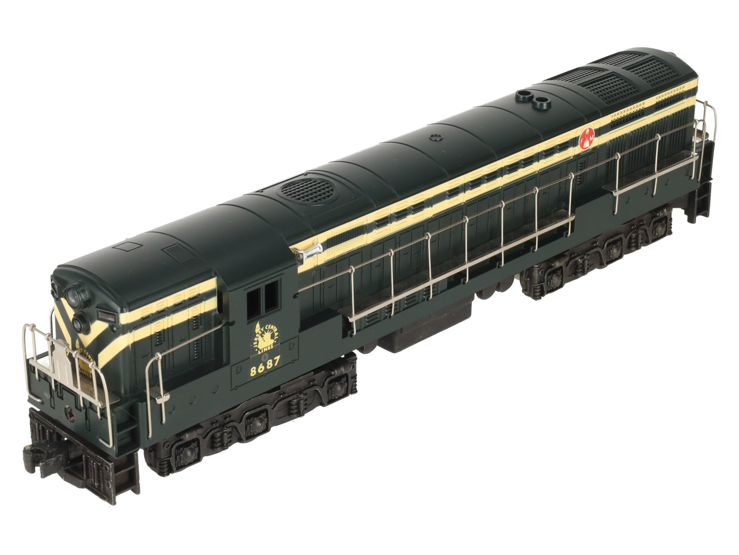 Lionel 6-8687 O Gauge Jersey Central FM Trainmaster Diesel Locomotive EX