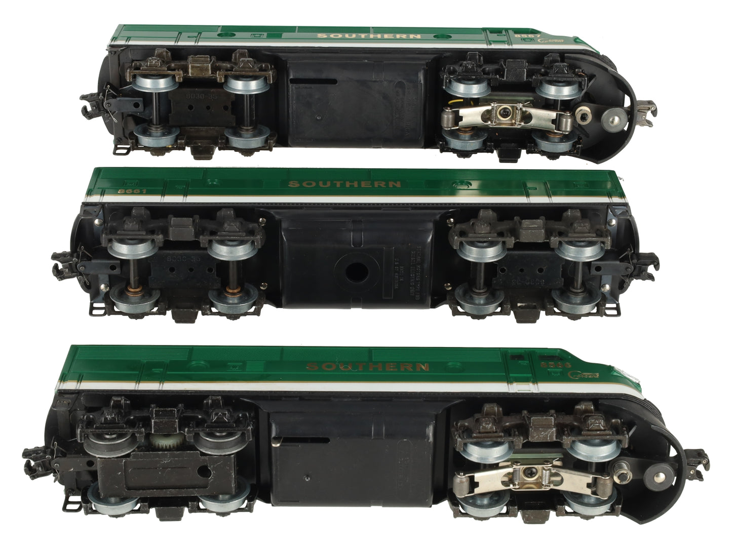 Lionel 6-8566 O Gauge Southern F-3 ABA Diesel Locomotive 8566, 8567, 8661 EX
