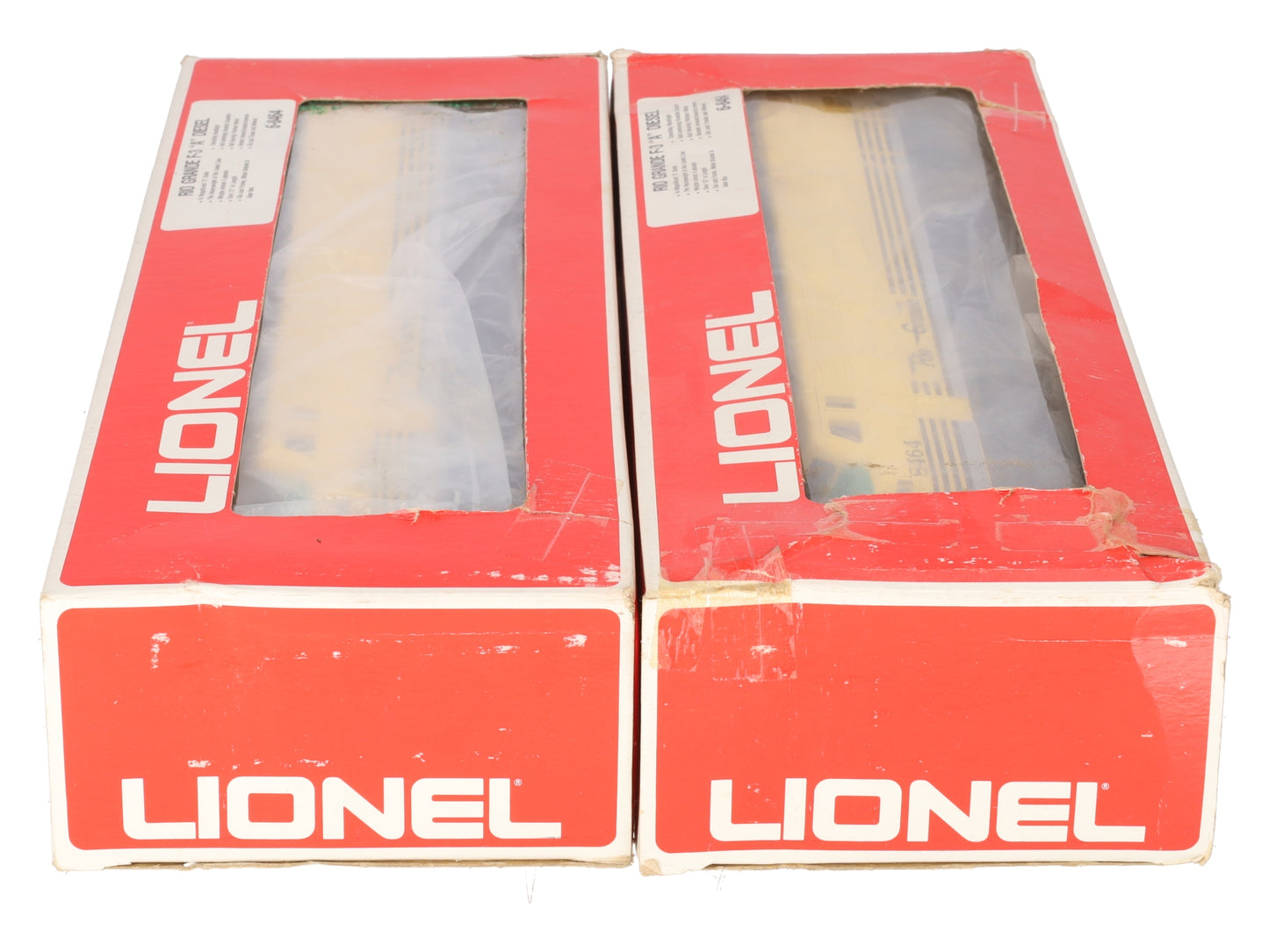 Lionel 6-8464 O Gauge Rio Grande F3 AA Powered Diesel Locomotive Set EX/Box