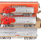 Lionel 2343 Vintage O Santa Fe F3 ABA Diesel Locomotive Set VG/Box