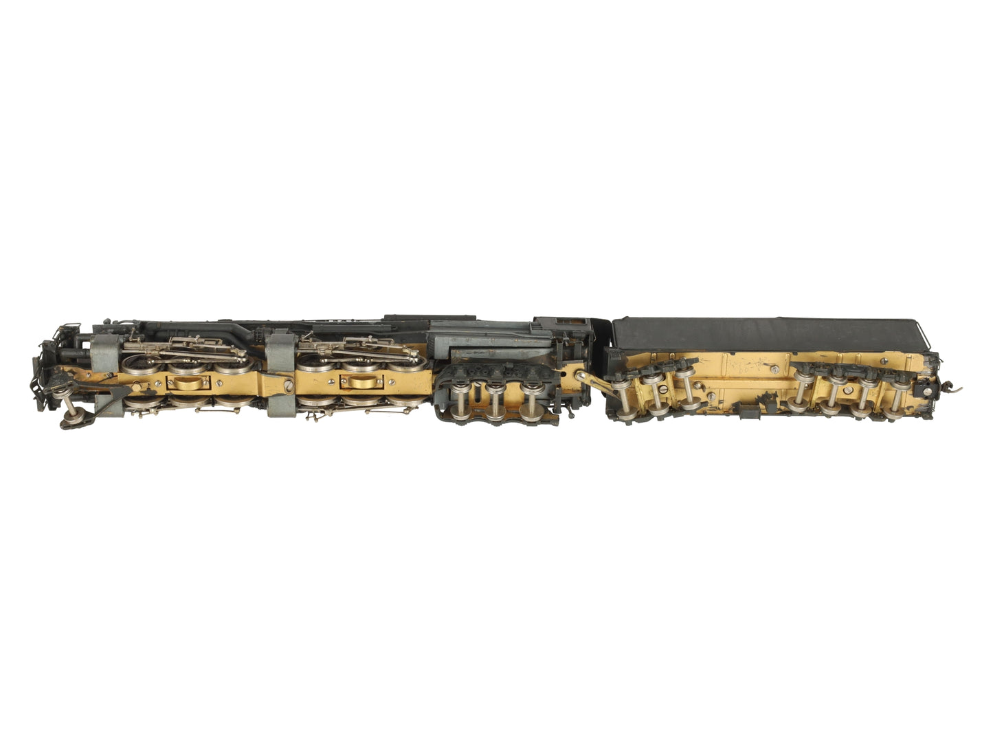 Akane HO Scale BRASS C&O 2-6-6-6 Steam Locomotive & Tender- Painted