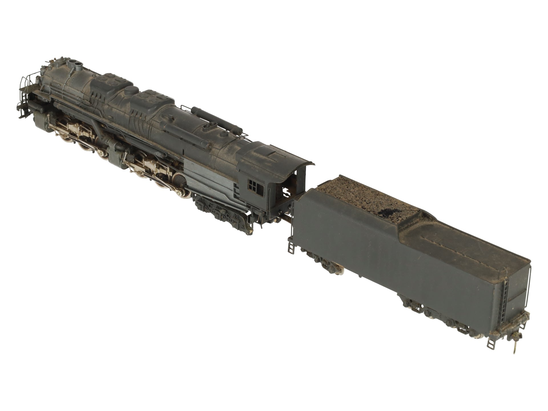 Akane HO Scale BRASS C&O 2-6-6-6 Steam Locomotive & Tender- Painted