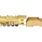 HO Scale 2-8-0 Steam Locomotive w/ Tender- Unpainted VG