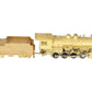 HO Scale 2-8-0 Steam Locomotive w/ Tender- Unpainted VG