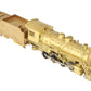 HO Scale 2-8-0 Steam Locomotive w/ Tender- Unpainted VG