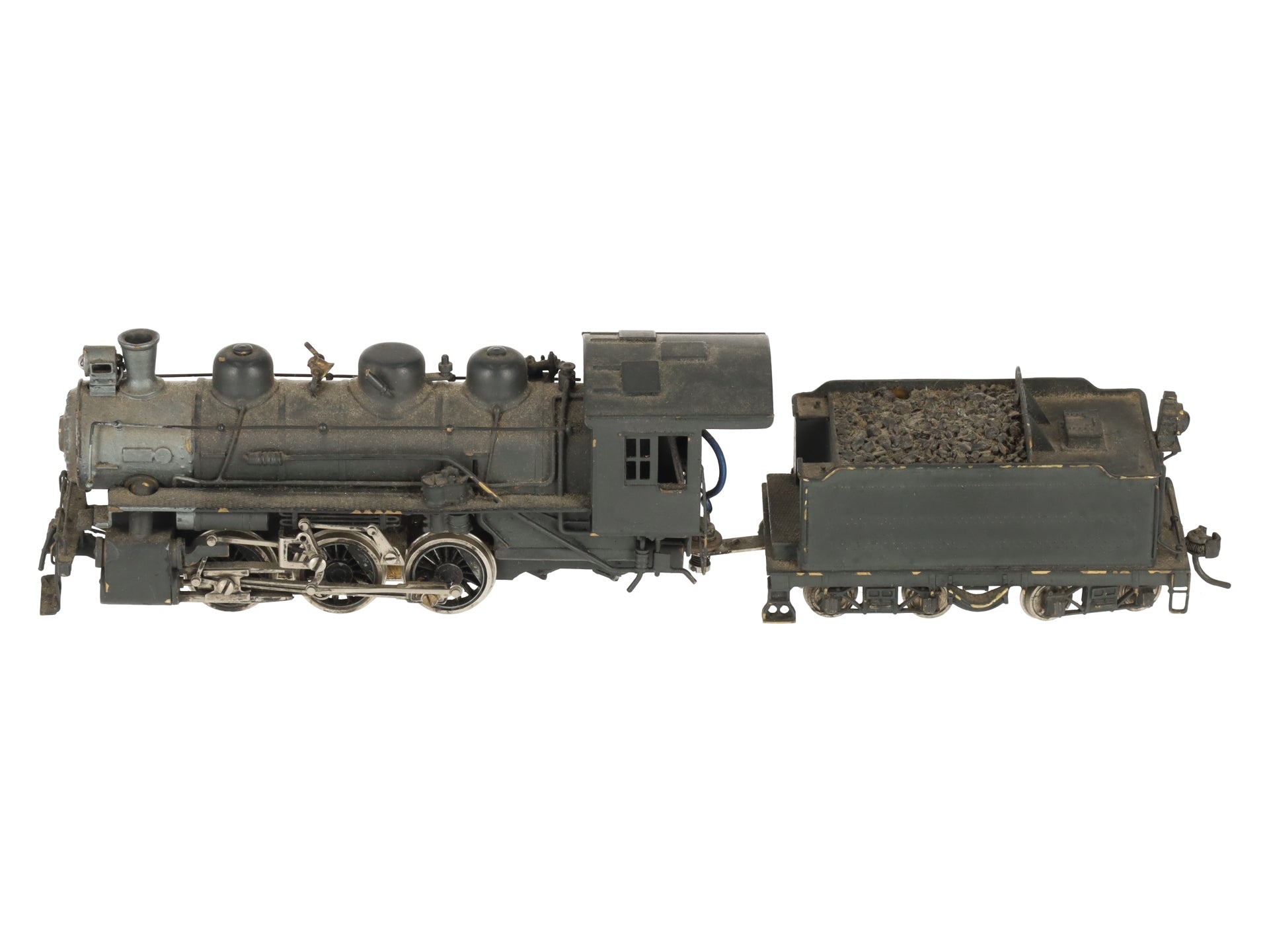 Akane HO Scale Brass USRA 0-6-0 Steam Locomotive & Tender- Painted