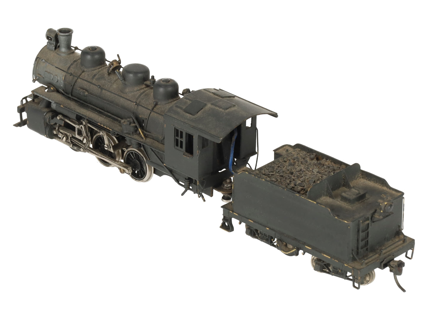 Akane HO Scale Brass USRA 0-6-0 Steam Locomotive & Tender- Painted