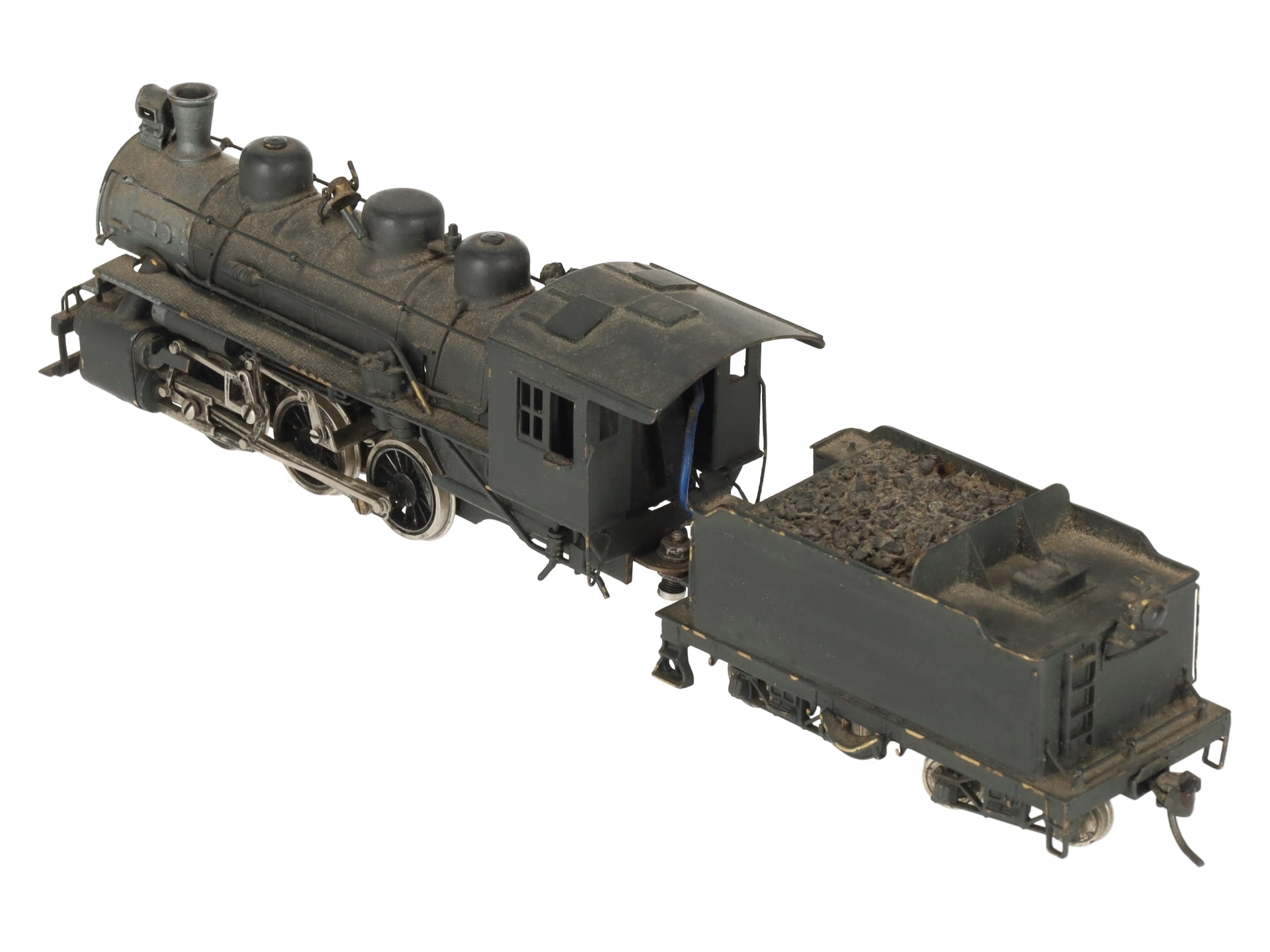 Akane HO Scale Brass USRA 0-6-0 Steam Locomotive & Tender- Painted