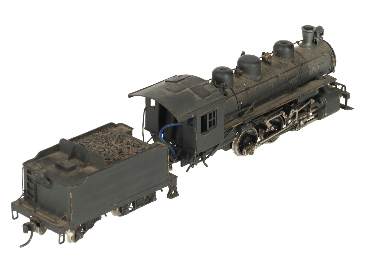 Akane HO Scale Brass USRA 0-6-0 Steam Locomotive & Tender- Painted