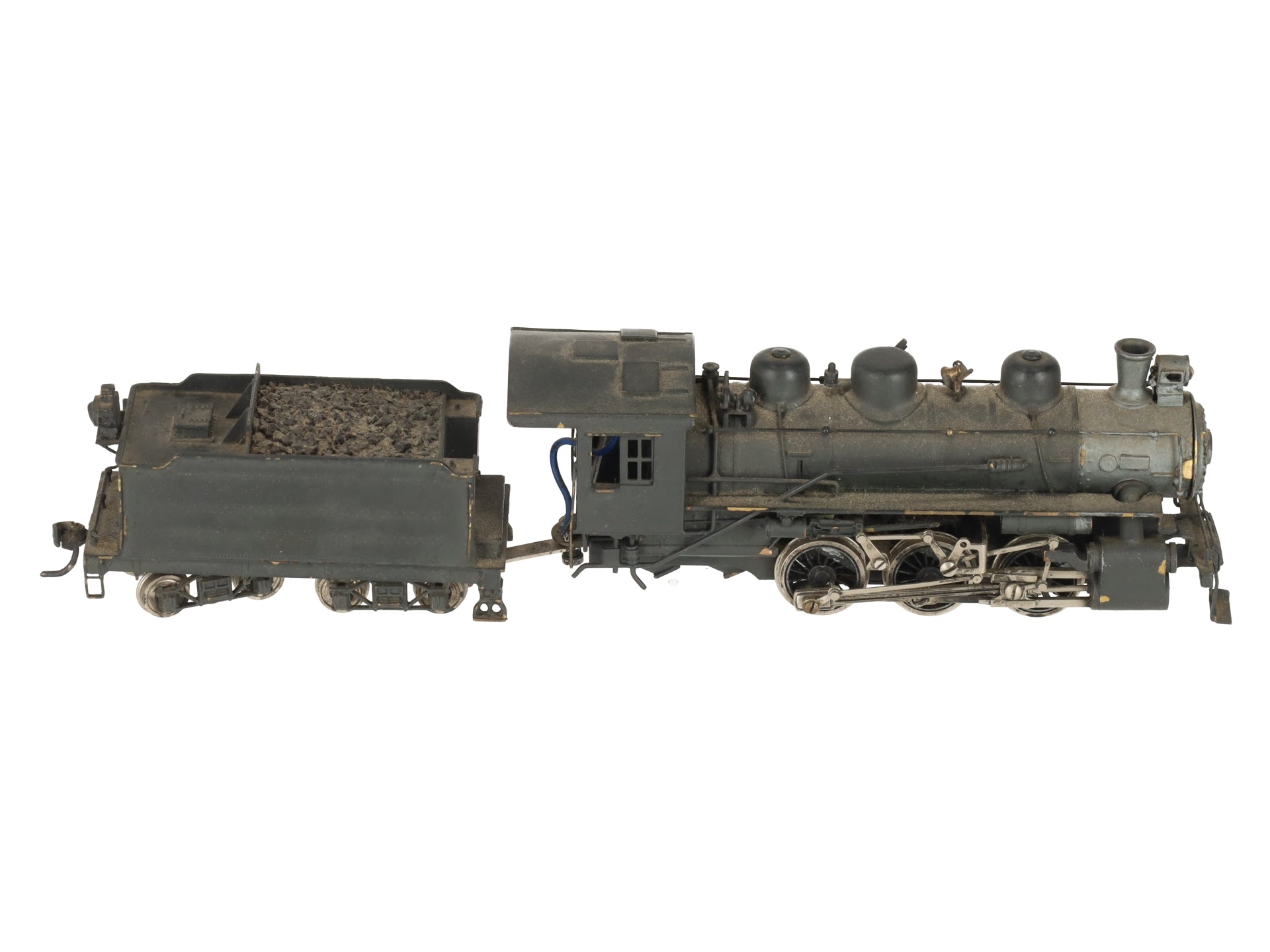 Akane HO Scale Brass USRA 0-6-0 Steam Locomotive & Tender- Painted