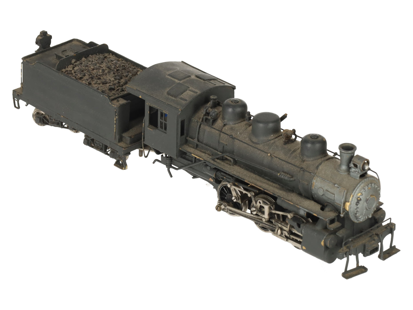 Akane HO Scale Brass USRA 0-6-0 Steam Locomotive & Tender- Painted