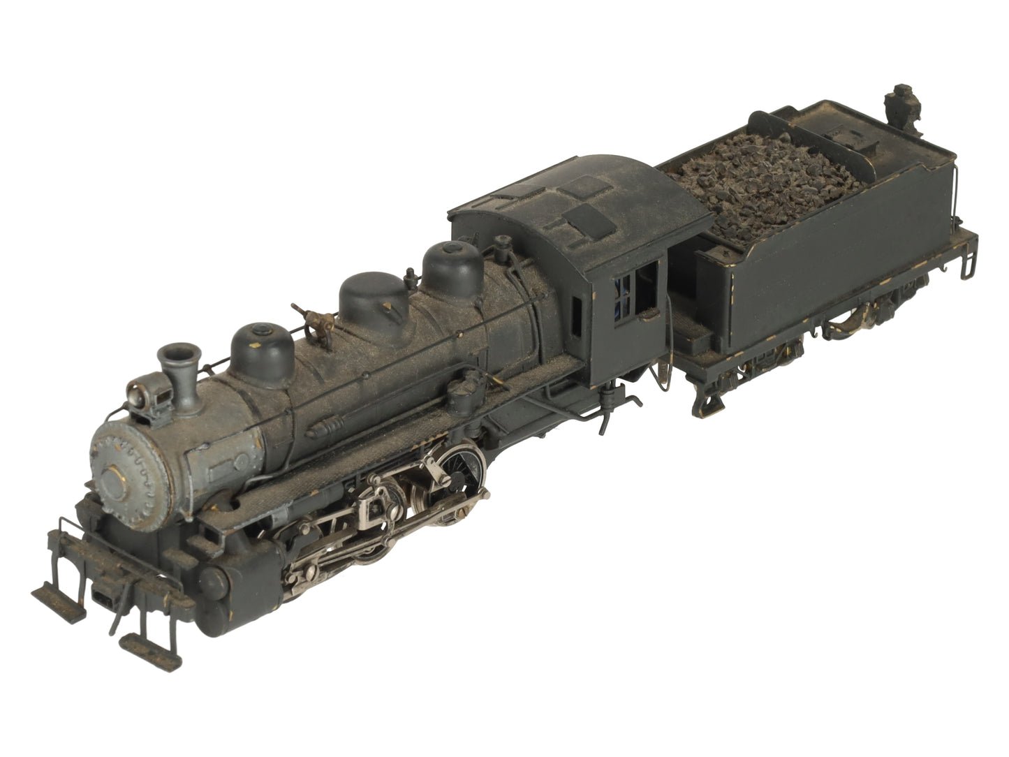 Akane HO Scale Brass USRA 0-6-0 Steam Locomotive & Tender- Painted