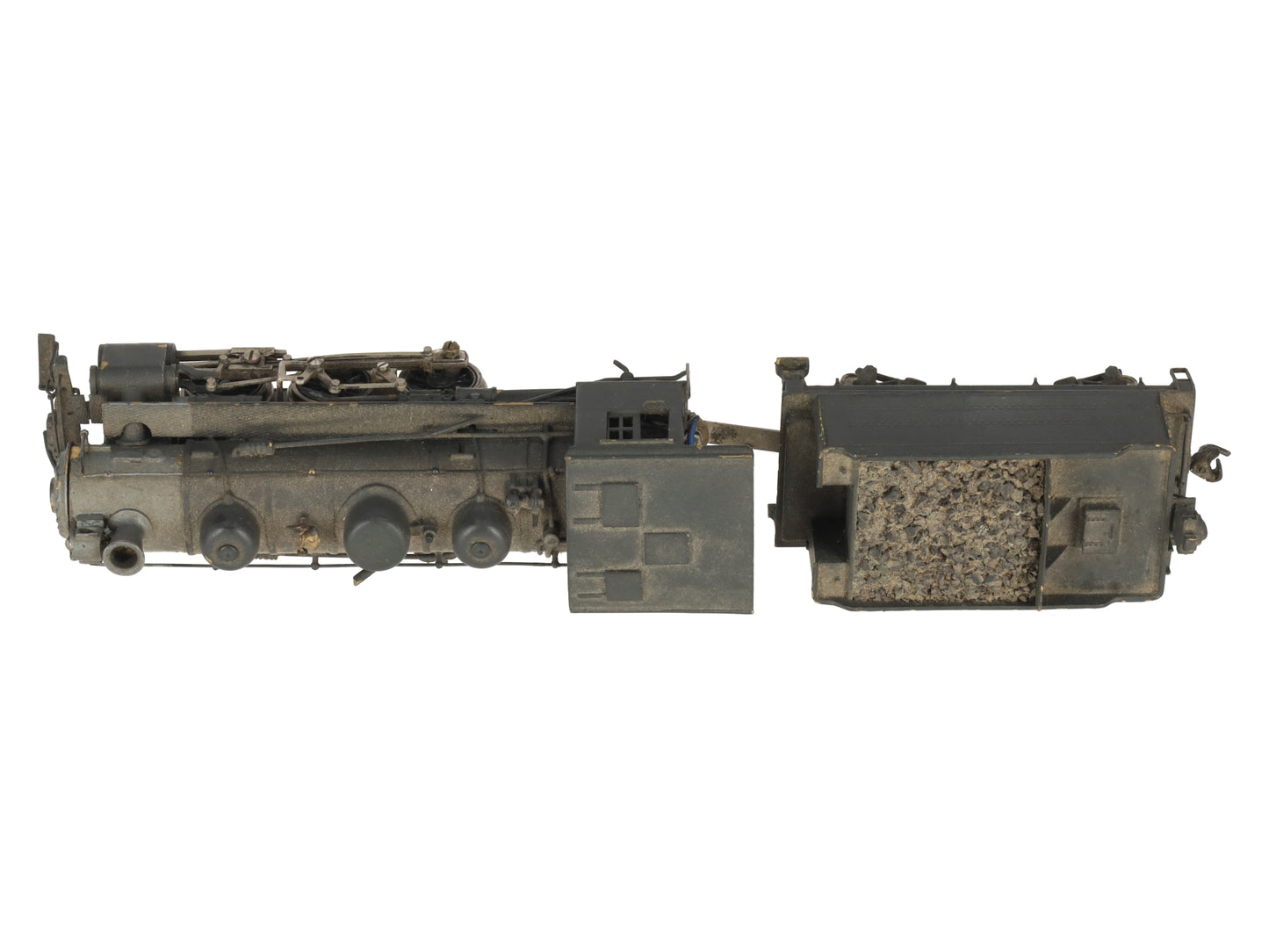 Akane HO Scale Brass USRA 0-6-0 Steam Locomotive & Tender- Painted