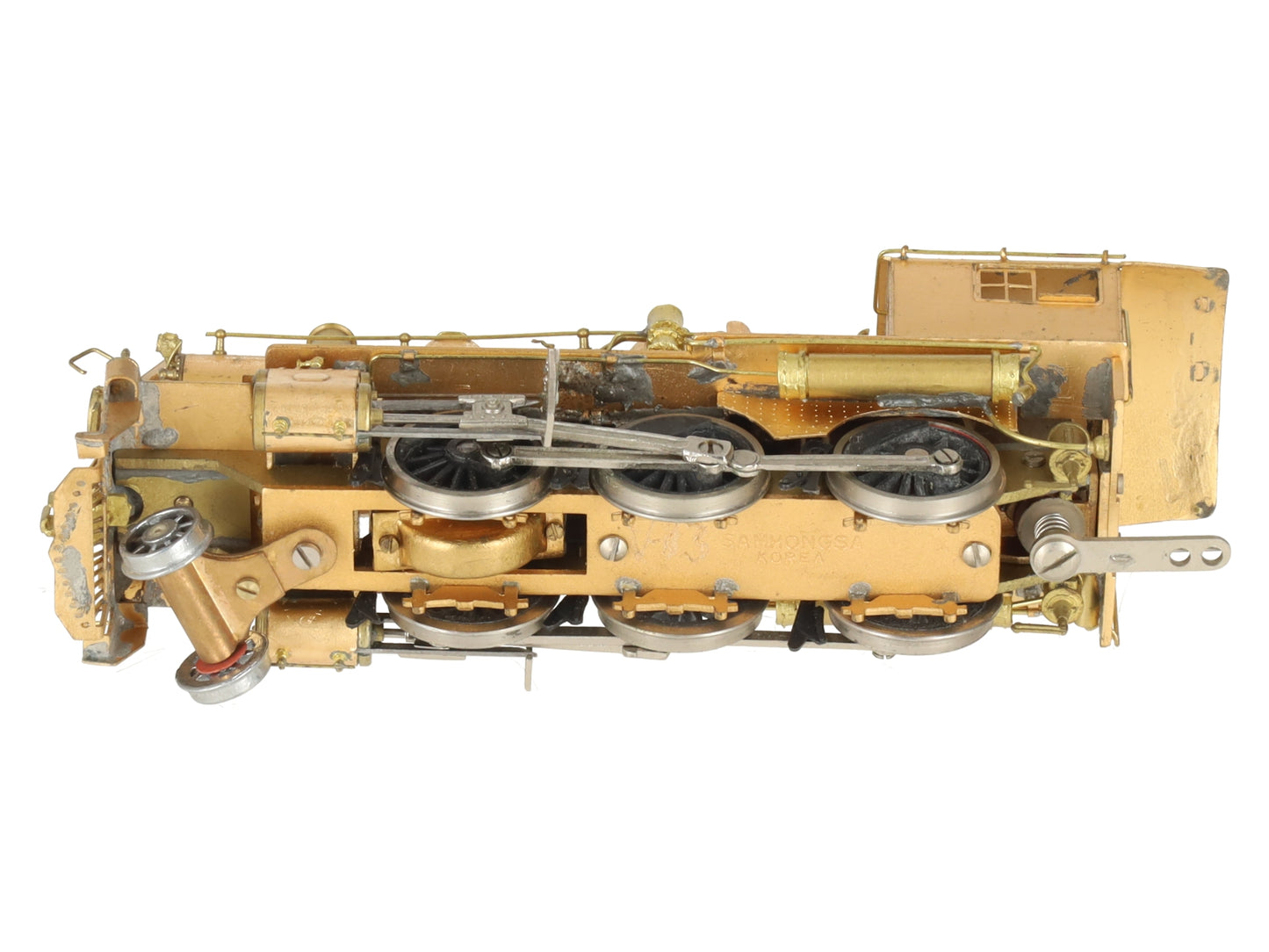 Samhongsa HO BRASS CNR 2-6-0 E-10 Mogul Steam Locomotive- Unpainted VG