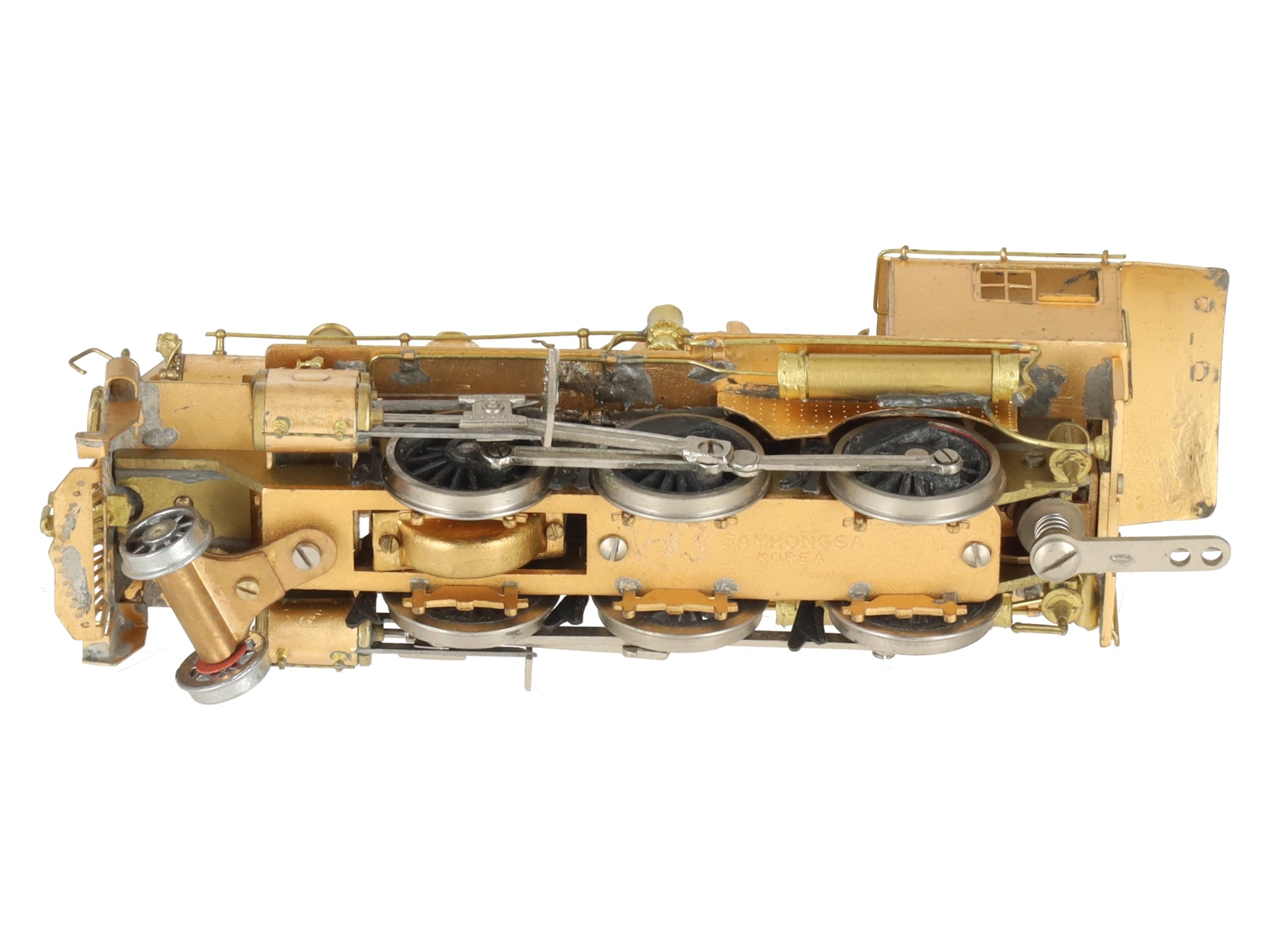 Samhongsa HO BRASS CNR 2-6-0 E-10 Mogul Steam Locomotive- Unpainted VG