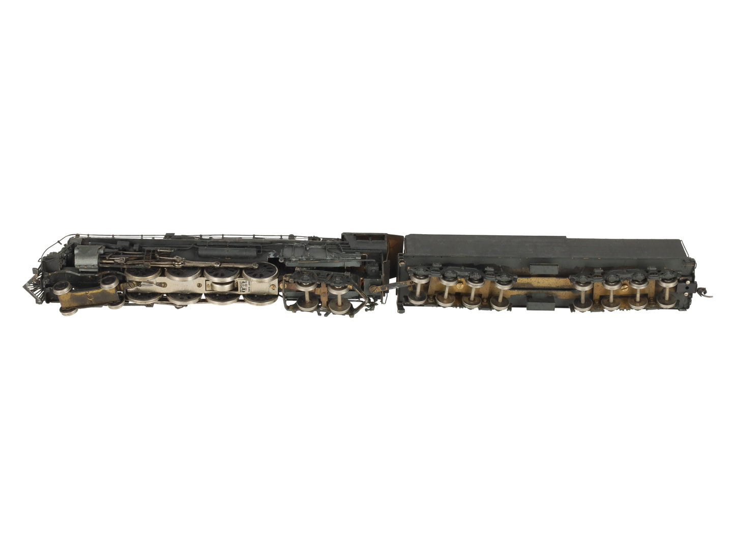 United Models HO Scale BRASS Santa Fe 4-8-4 Steam Locomotive & Tender- Painted