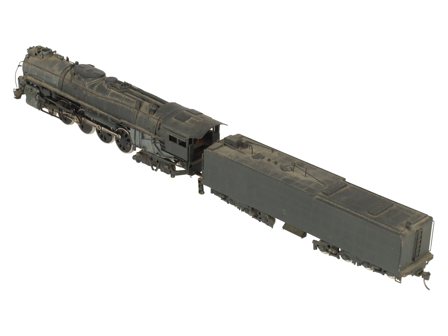 United Models HO Scale BRASS Santa Fe 4-8-4 Steam Locomotive & Tender- Painted