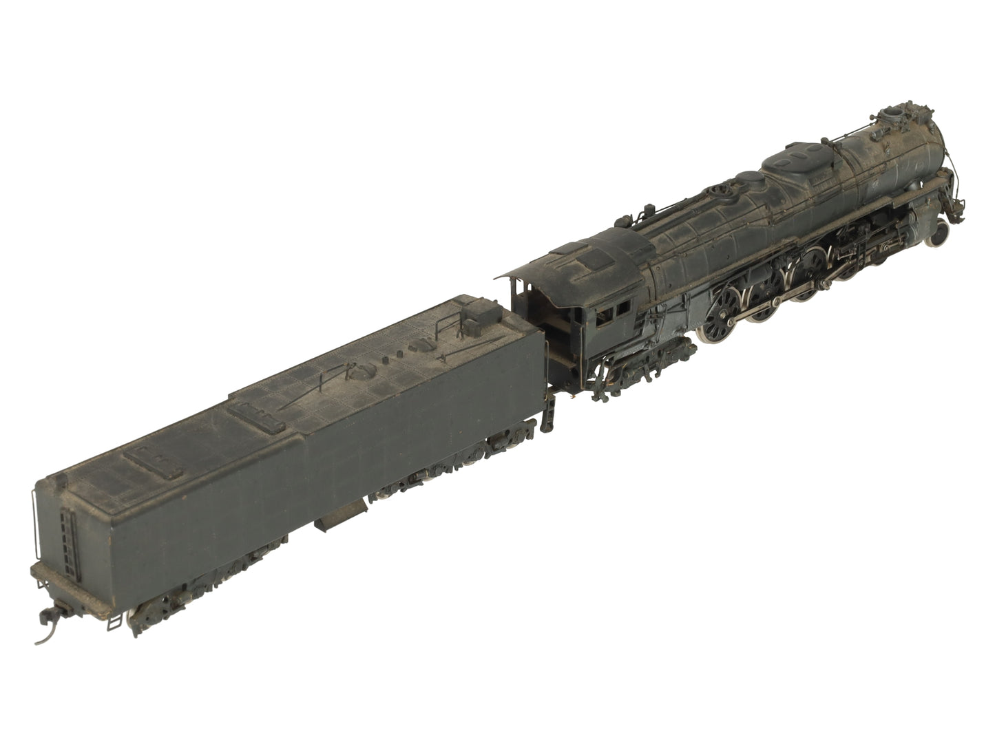 United Models HO Scale BRASS Santa Fe 4-8-4 Steam Locomotive & Tender- Painted