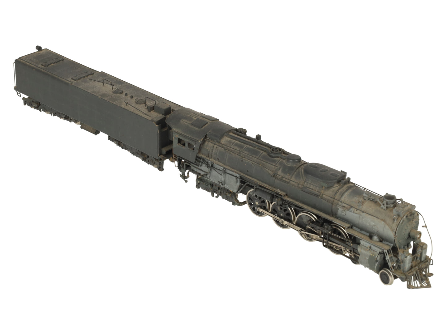 United Models HO Scale BRASS Santa Fe 4-8-4 Steam Locomotive & Tender- Painted