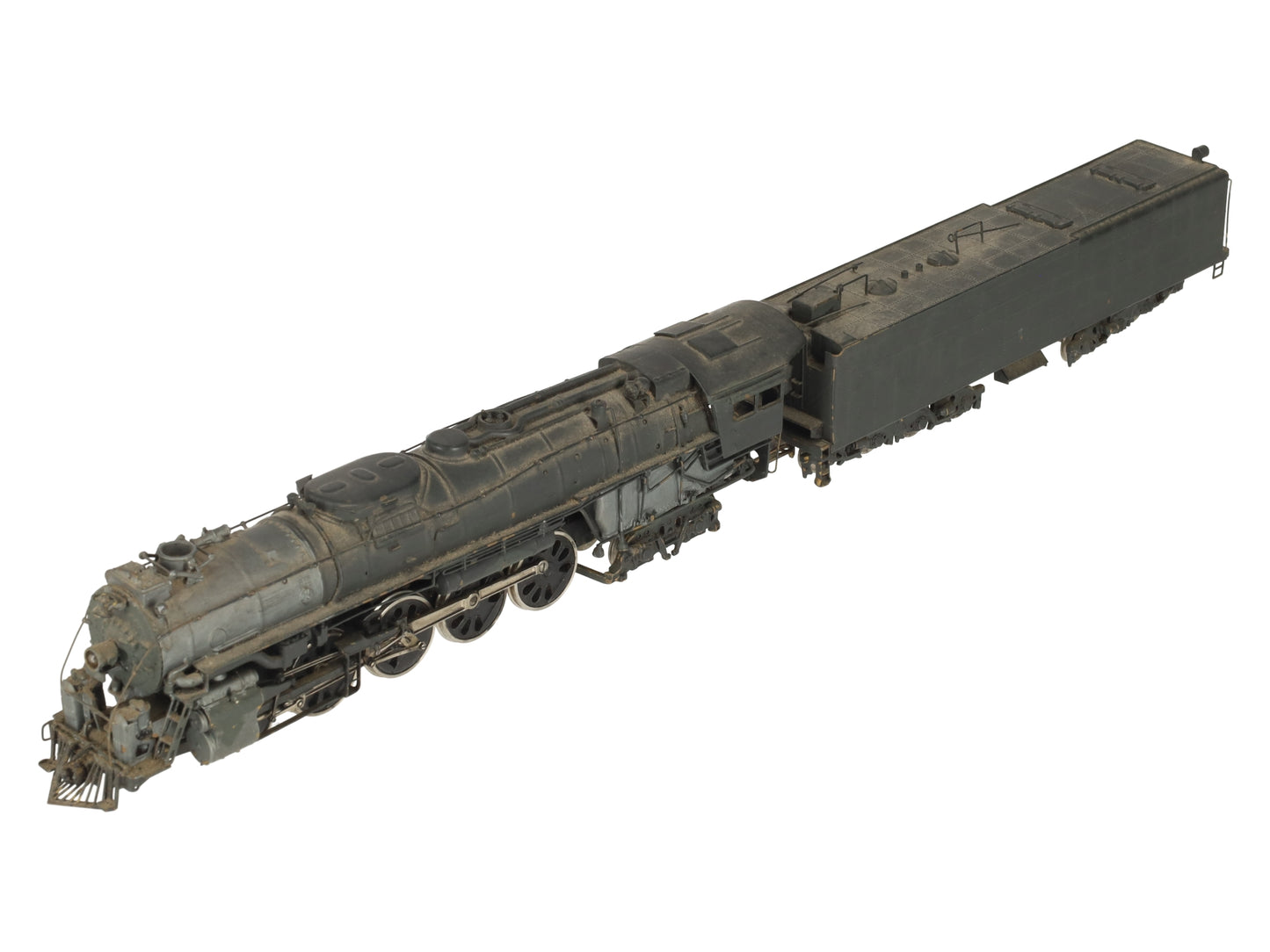 United Models HO Scale BRASS Santa Fe 4-8-4 Steam Locomotive & Tender- Painted