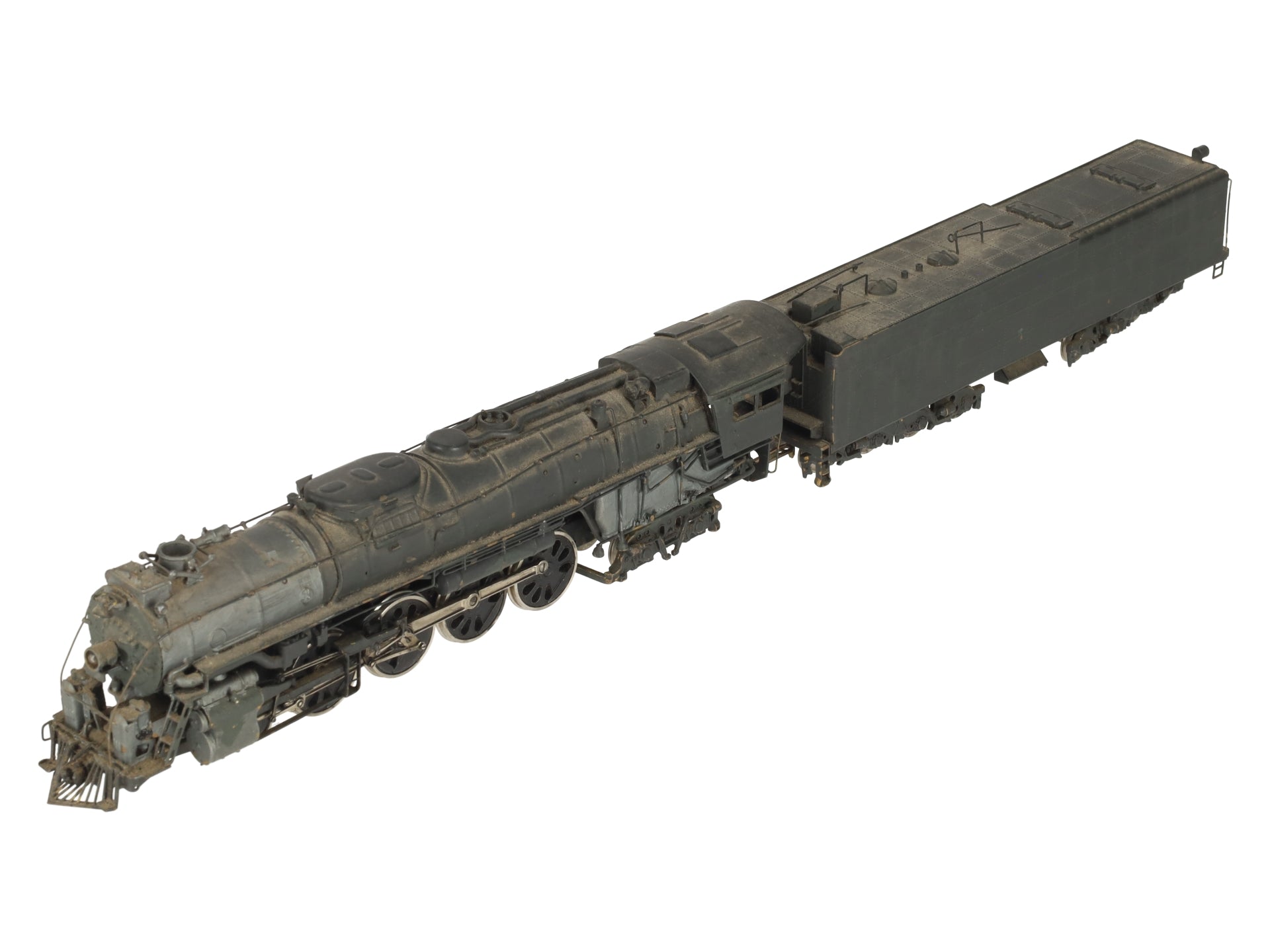 United Models HO Scale BRASS Santa Fe 4-8-4 Steam Locomotive & Tender- Painted