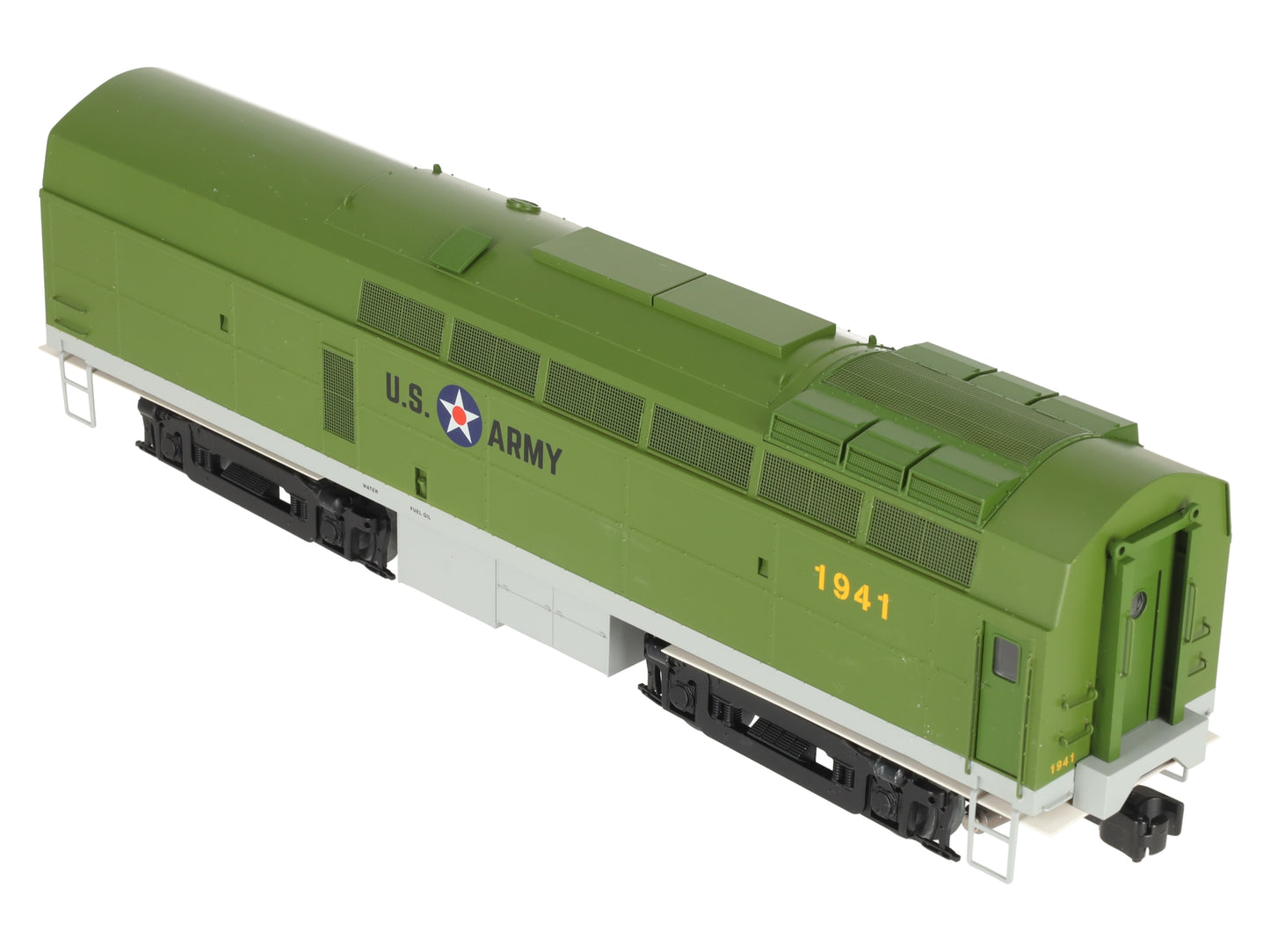 Lionel 2133289 O US Army SuperBass LEGACY Sharknose B-Unit Diesel Engine #1941 EX/Box