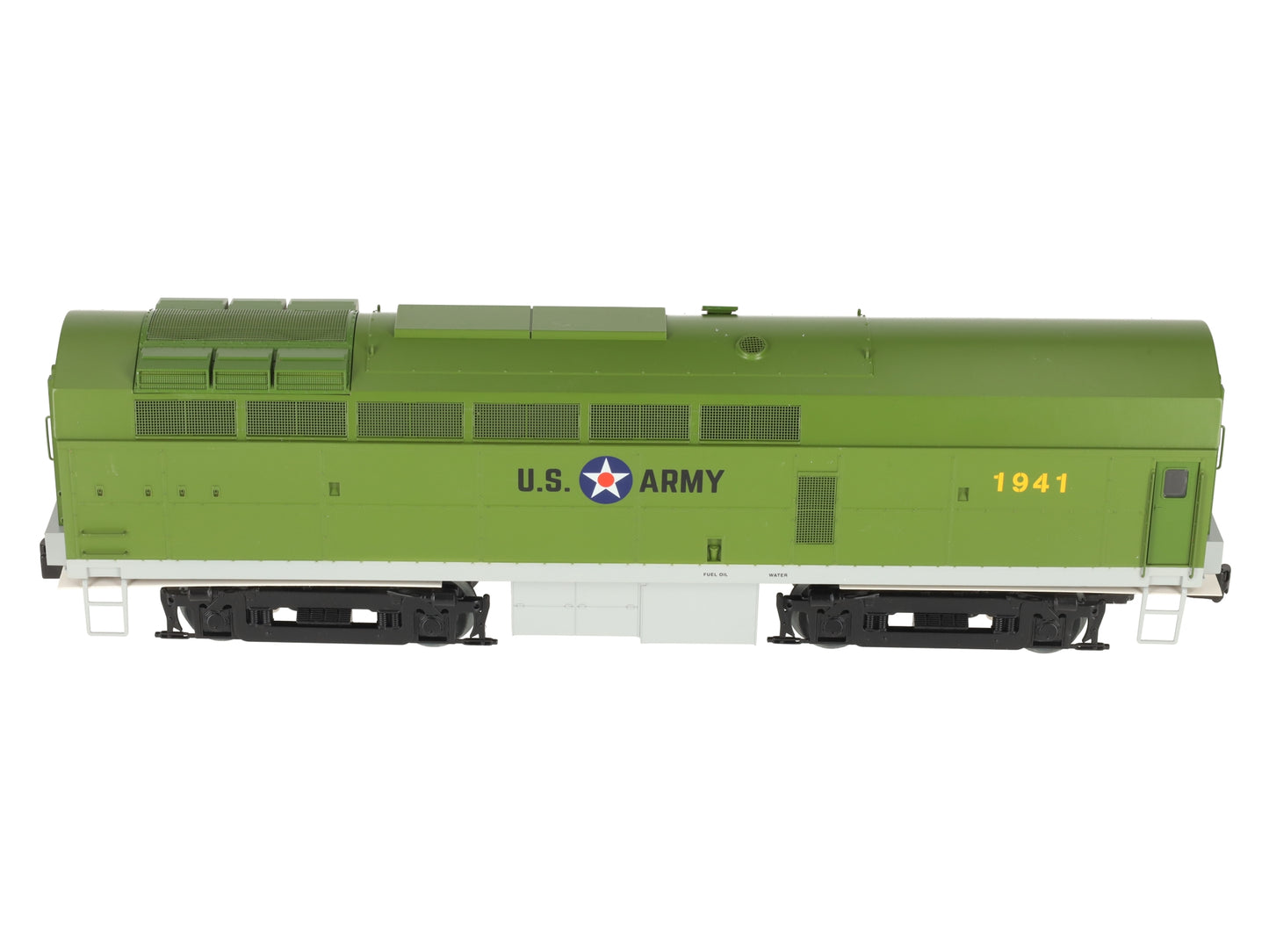 Lionel 2133289 O US Army SuperBass LEGACY Sharknose B-Unit Diesel Engine #1941 EX/Box