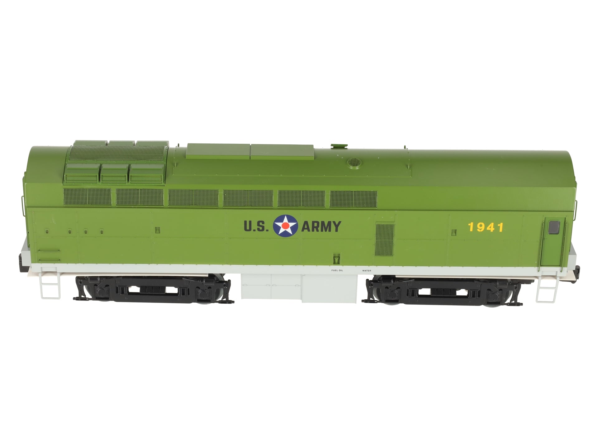Lionel 2133289 O US Army SuperBass LEGACY Sharknose B-Unit Diesel Engine #1941 EX/Box