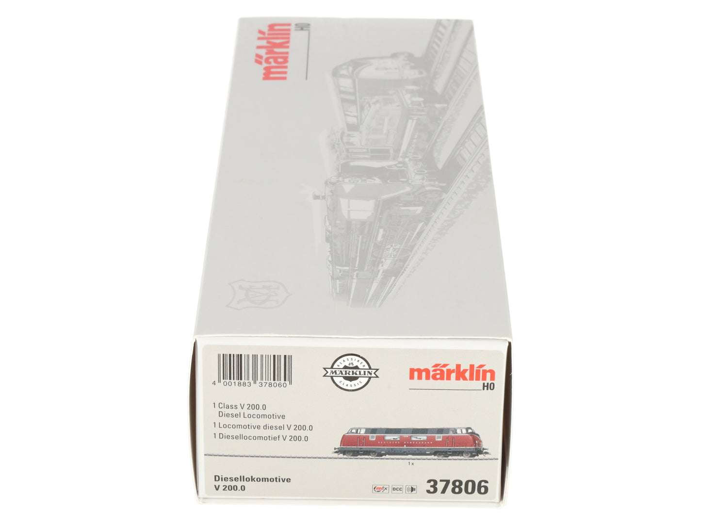 Marklin 37806 HO Scale German Federal Railroad Class V 200.0 Diesel Locomotive EX/Box