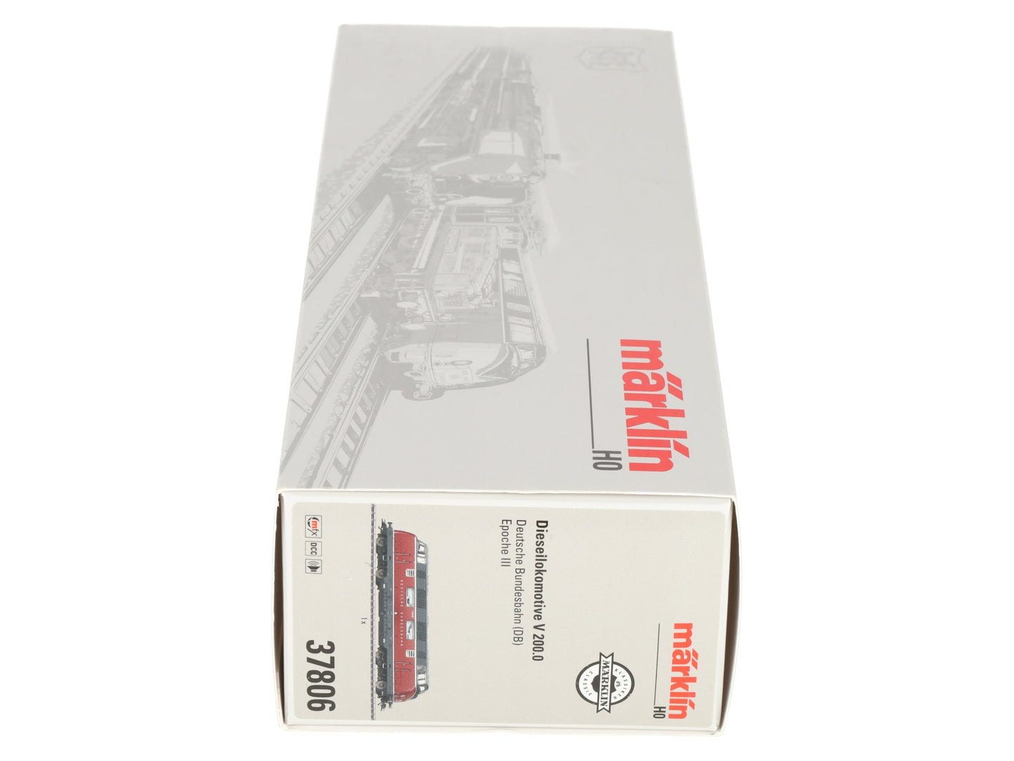 Marklin 37806 HO Scale German Federal Railroad Class V 200.0 Diesel Locomotive EX/Box