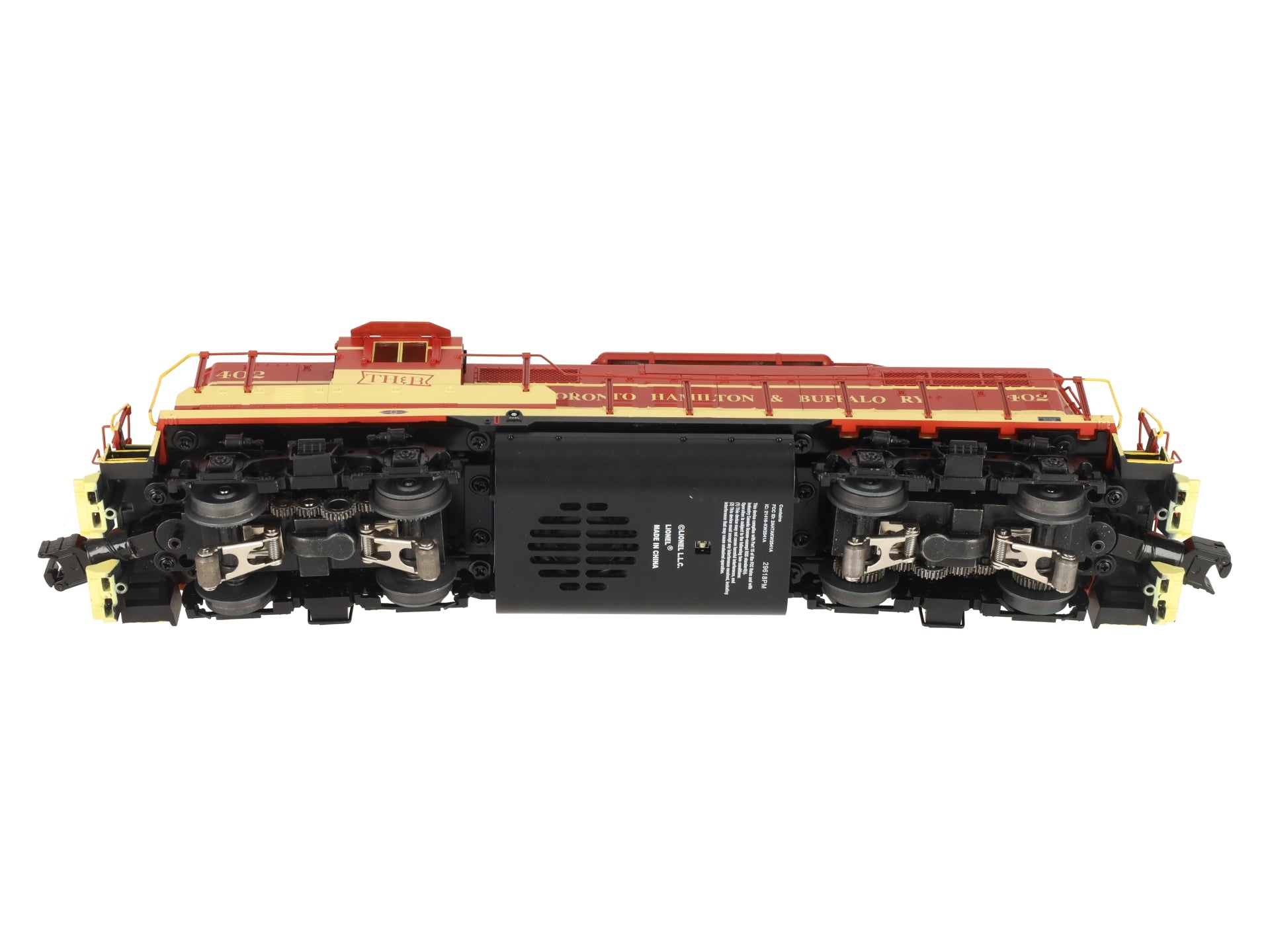 Lionel 6-84278 O Gauge TH&B BTO GP9 Diesel Torpedo/LCS w/Bluetooth #402 EX