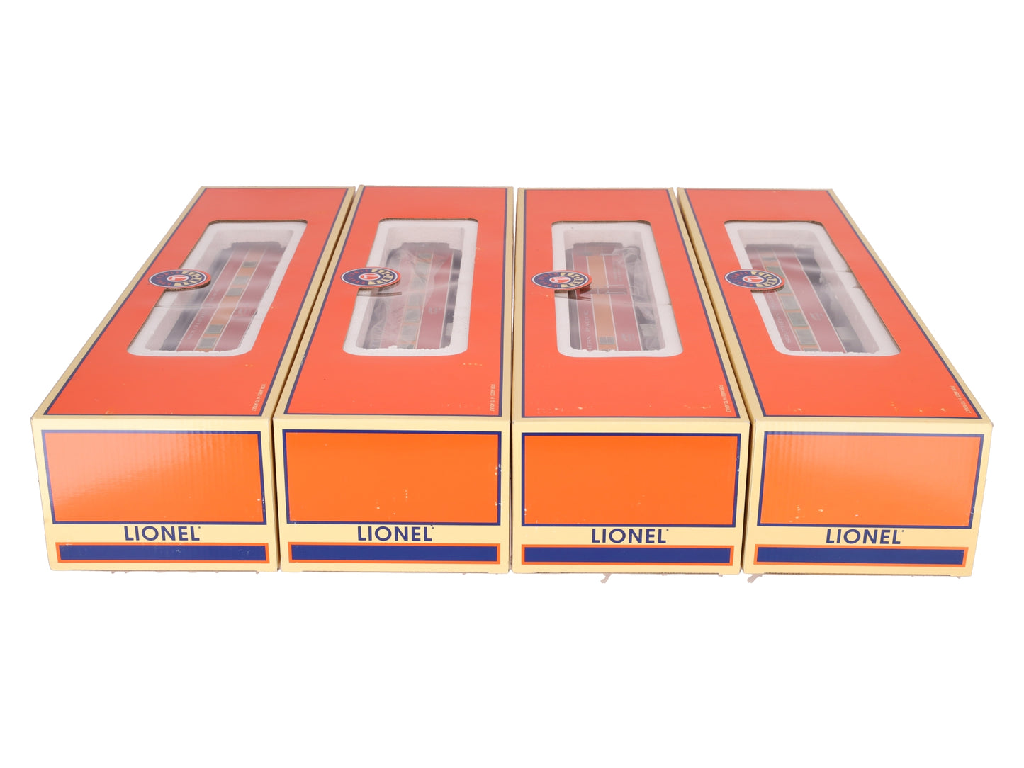 Lionel 6-35445 O SP Shasta Daylight 18" Passenger Car (Pack of 4)/Box