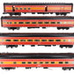 Lionel 6-35445 O SP Shasta Daylight 18" Passenger Car (Pack of 4)/Box