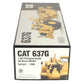 CCM 637G 1:48 Scale Diecast Brass CAT Push-Pull Scraper LN/Box