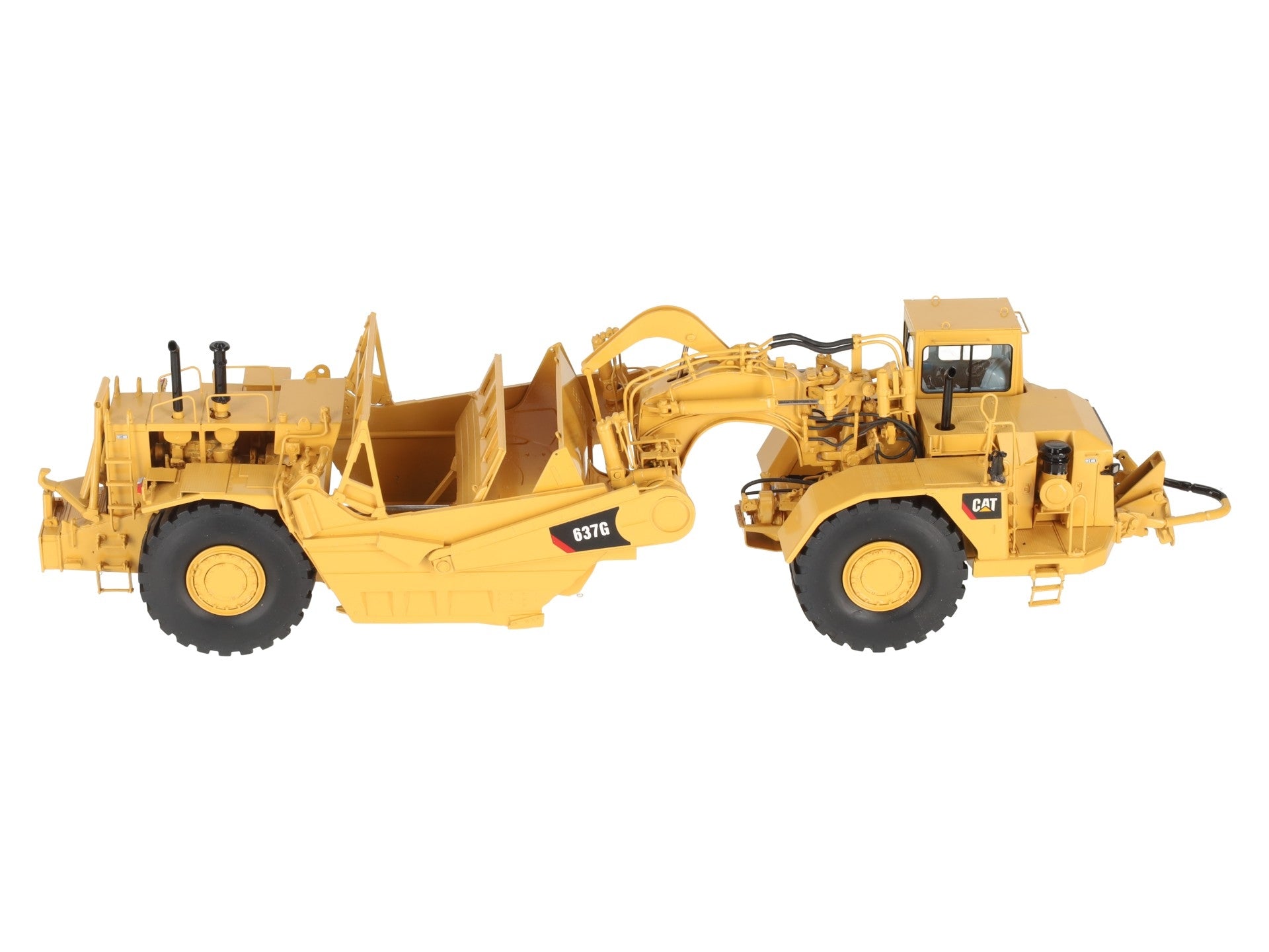 CCM 637G 1:48 Scale Diecast Brass CAT Push-Pull Scraper LN/Box