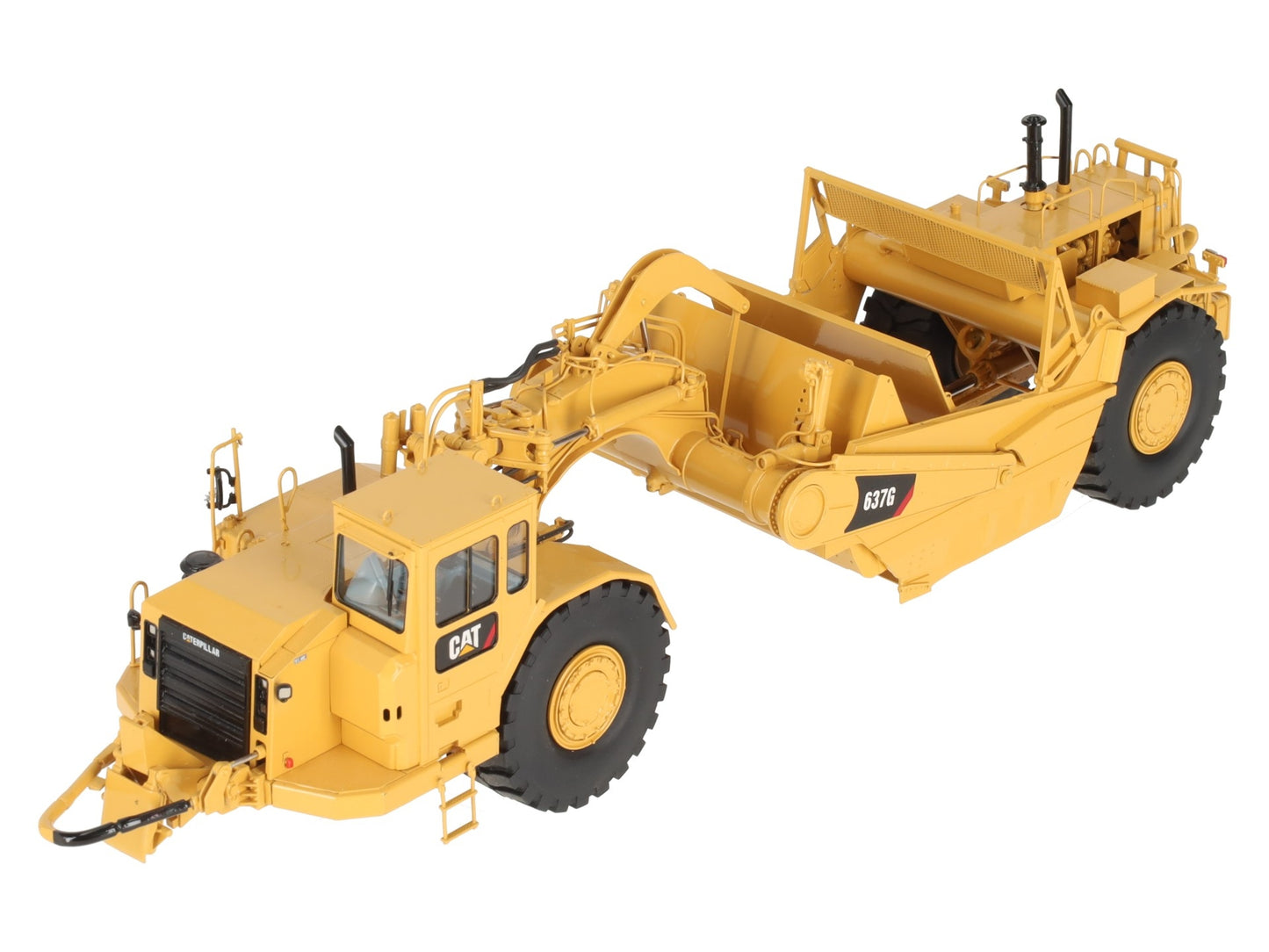 CCM 637G 1:48 Scale Diecast Brass CAT Push-Pull Scraper LN/Box