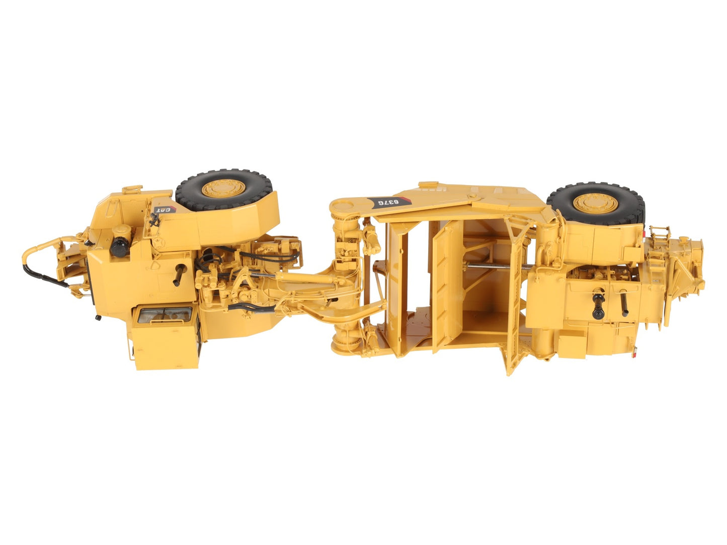 CCM 637G 1:48 Scale Diecast Brass CAT Push-Pull Scraper LN/Box