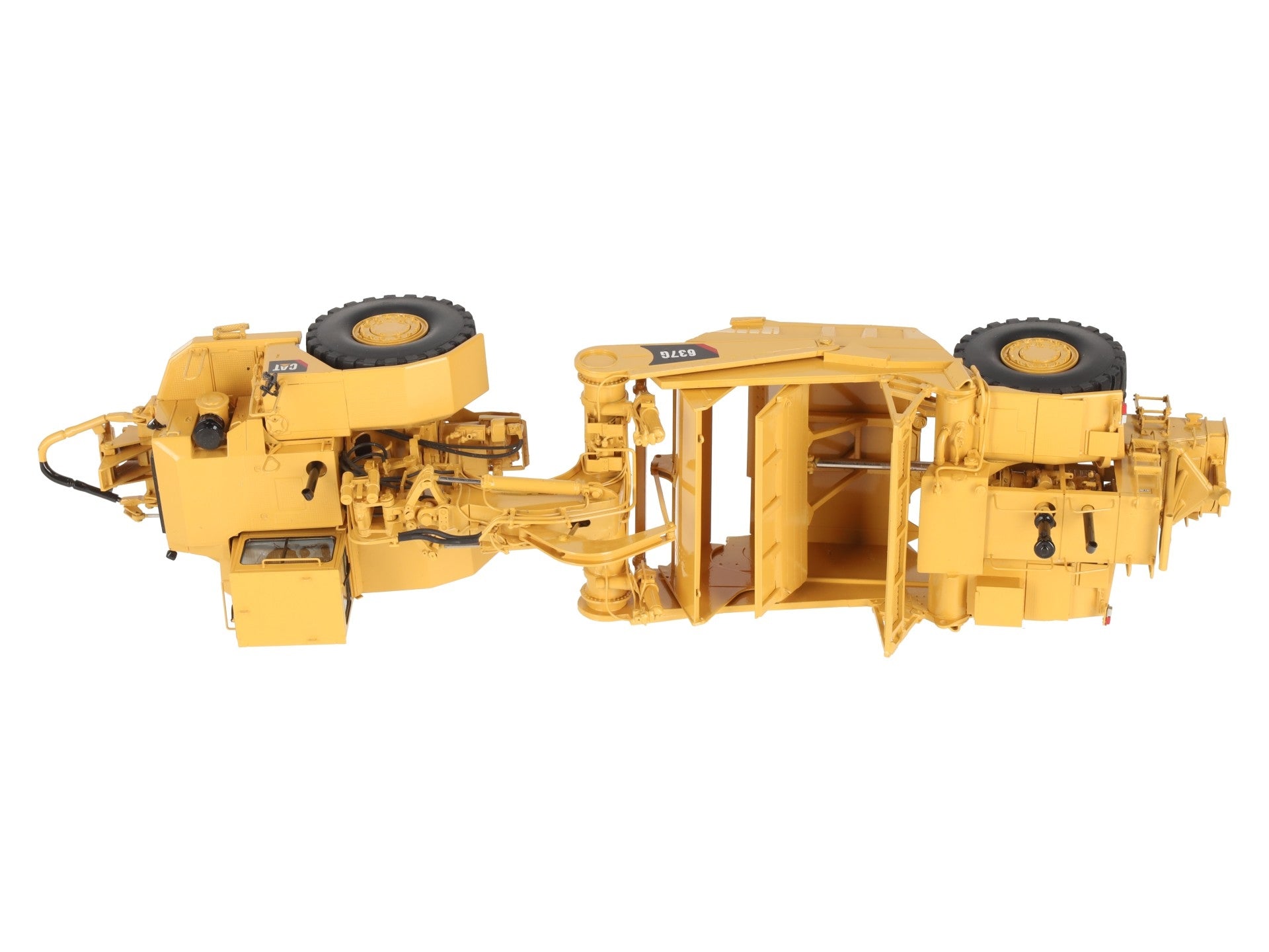 CCM 637G 1:48 Scale Diecast Brass CAT Push-Pull Scraper LN/Box