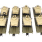 MTH 20-92274 O U.S. Army 4-Car 60' Flat Car Set w/(2) Humvee Vehicles VG/Box
