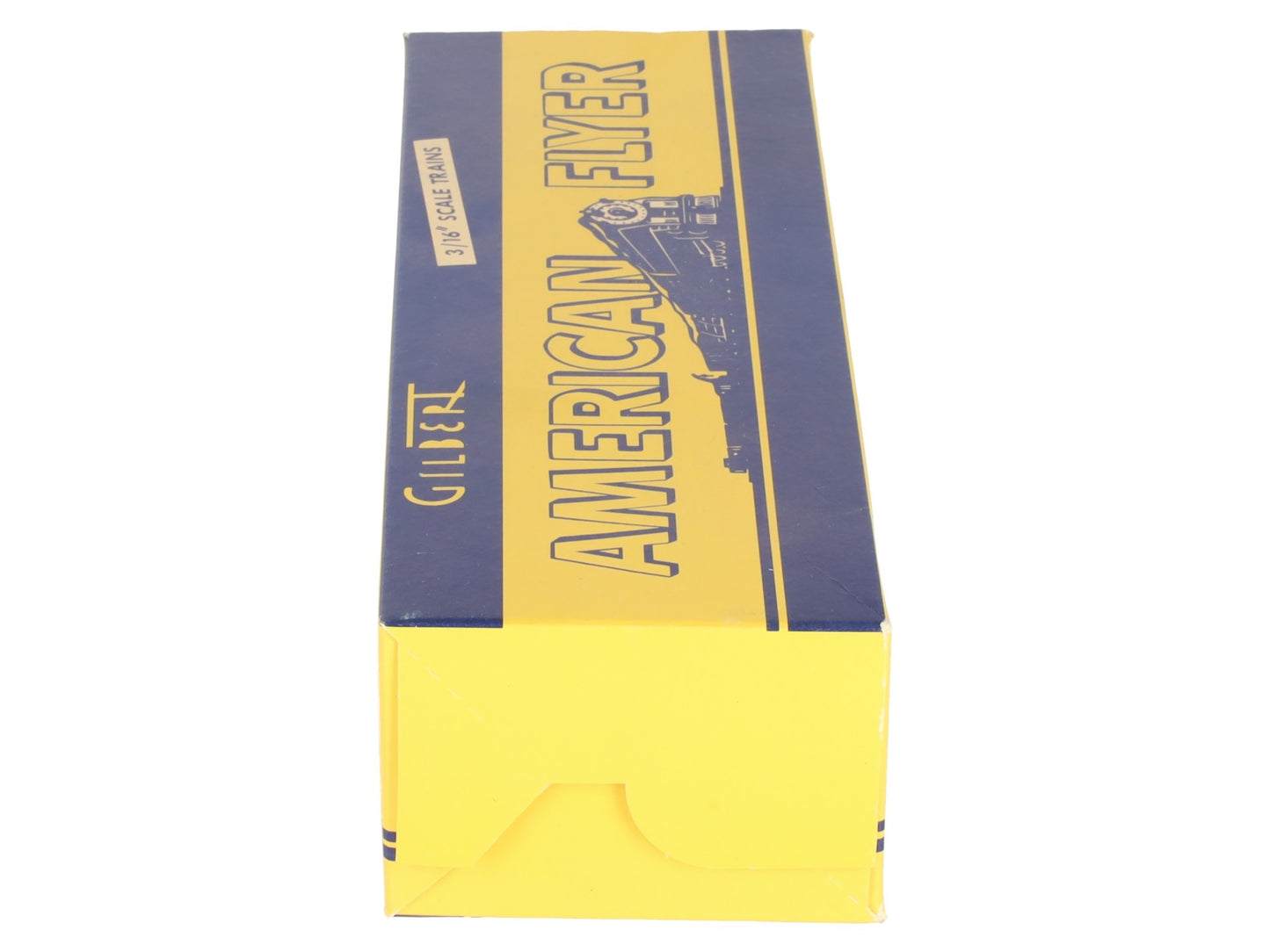 American Flyer 24574 Vintage S USAF Blue Yellow Rocket Fuel Transport Car VG/Box