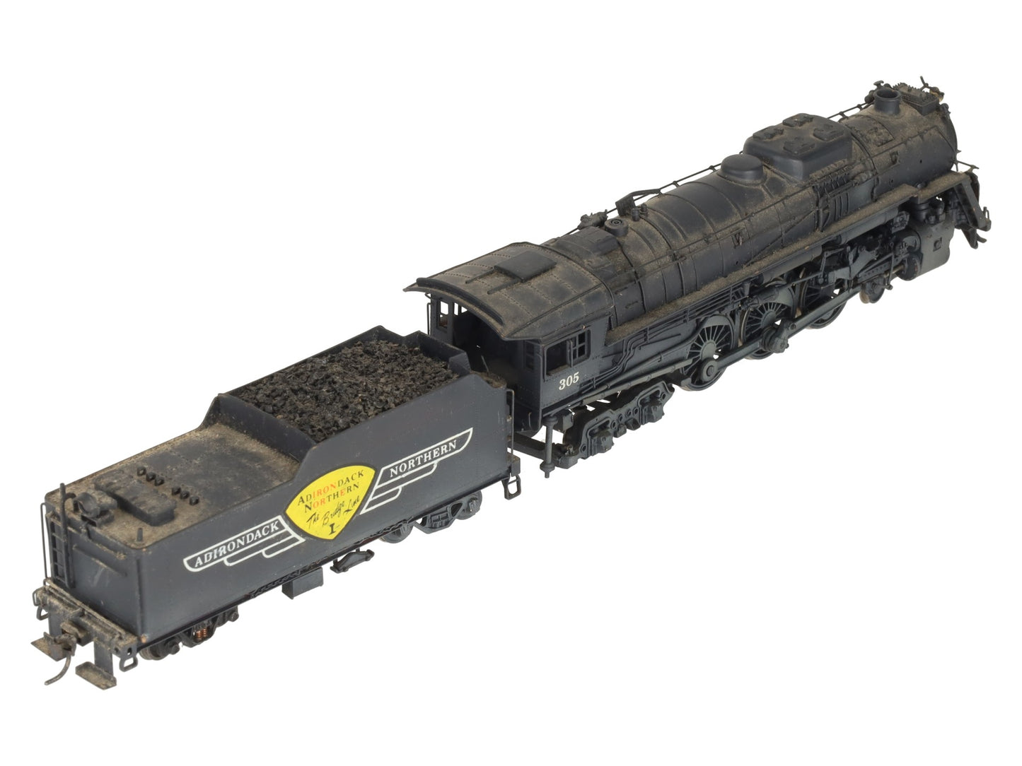 Gem Olympia HO BRASS 4-6-4 Steam Locomotive & Tender #305- Painted