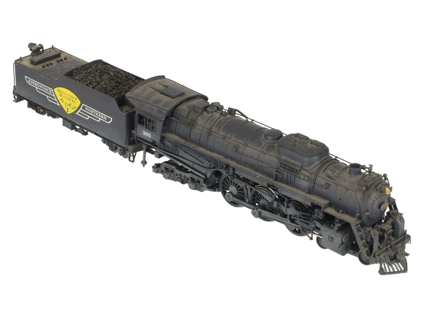 Gem Olympia HO BRASS 4-6-4 Steam Locomotive & Tender #305- Painted