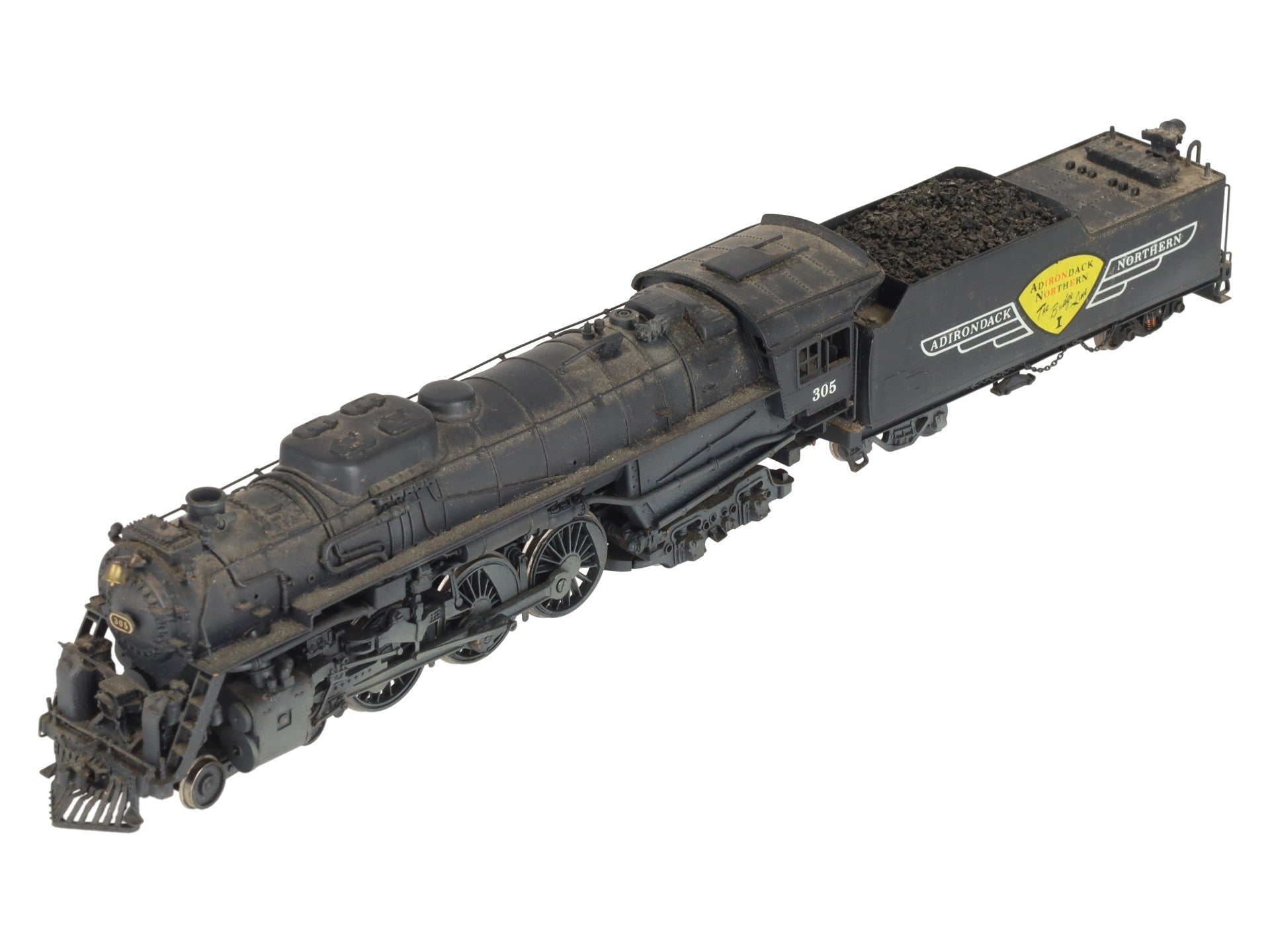Gem Olympia HO BRASS 4-6-4 Steam Locomotive & Tender #305- Painted