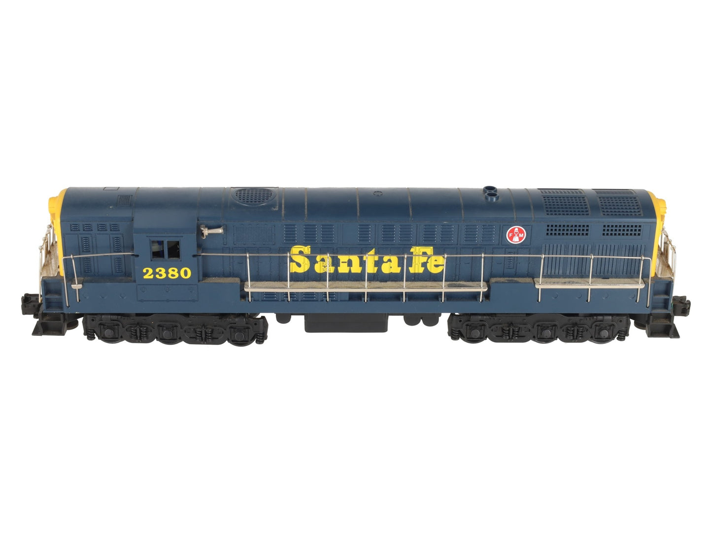 FM Trainmaster O Scale Santa Fe Diesel Locomotive #2380 EX