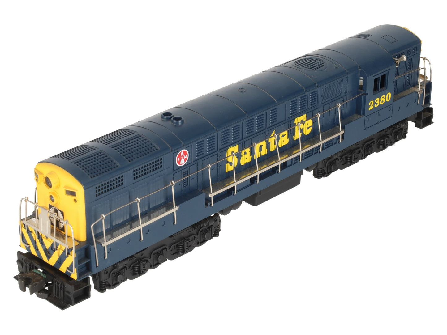 FM Trainmaster O Scale Santa Fe Diesel Locomotive #2380 EX
