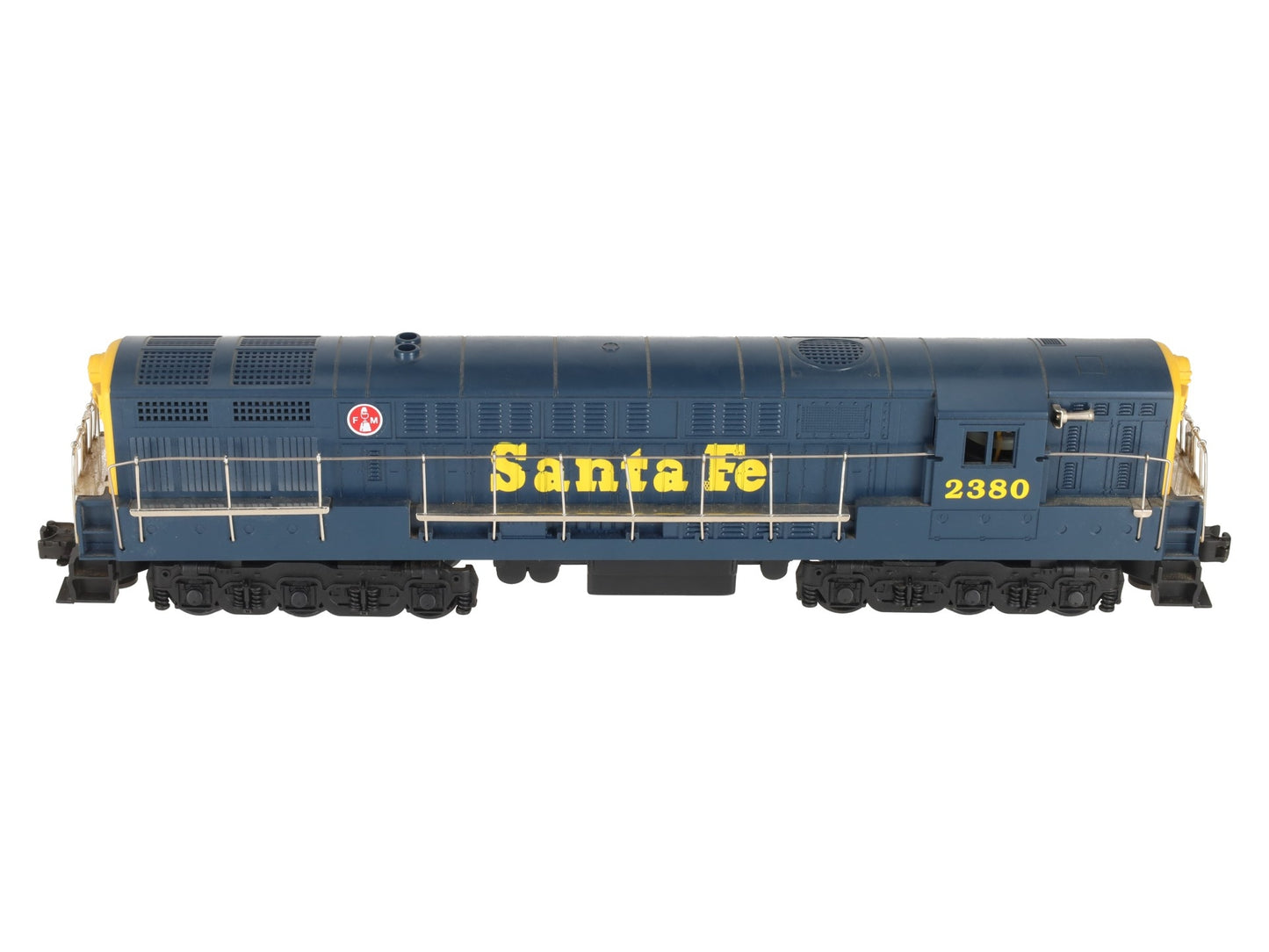 FM Trainmaster O Scale Santa Fe Diesel Locomotive #2380 EX