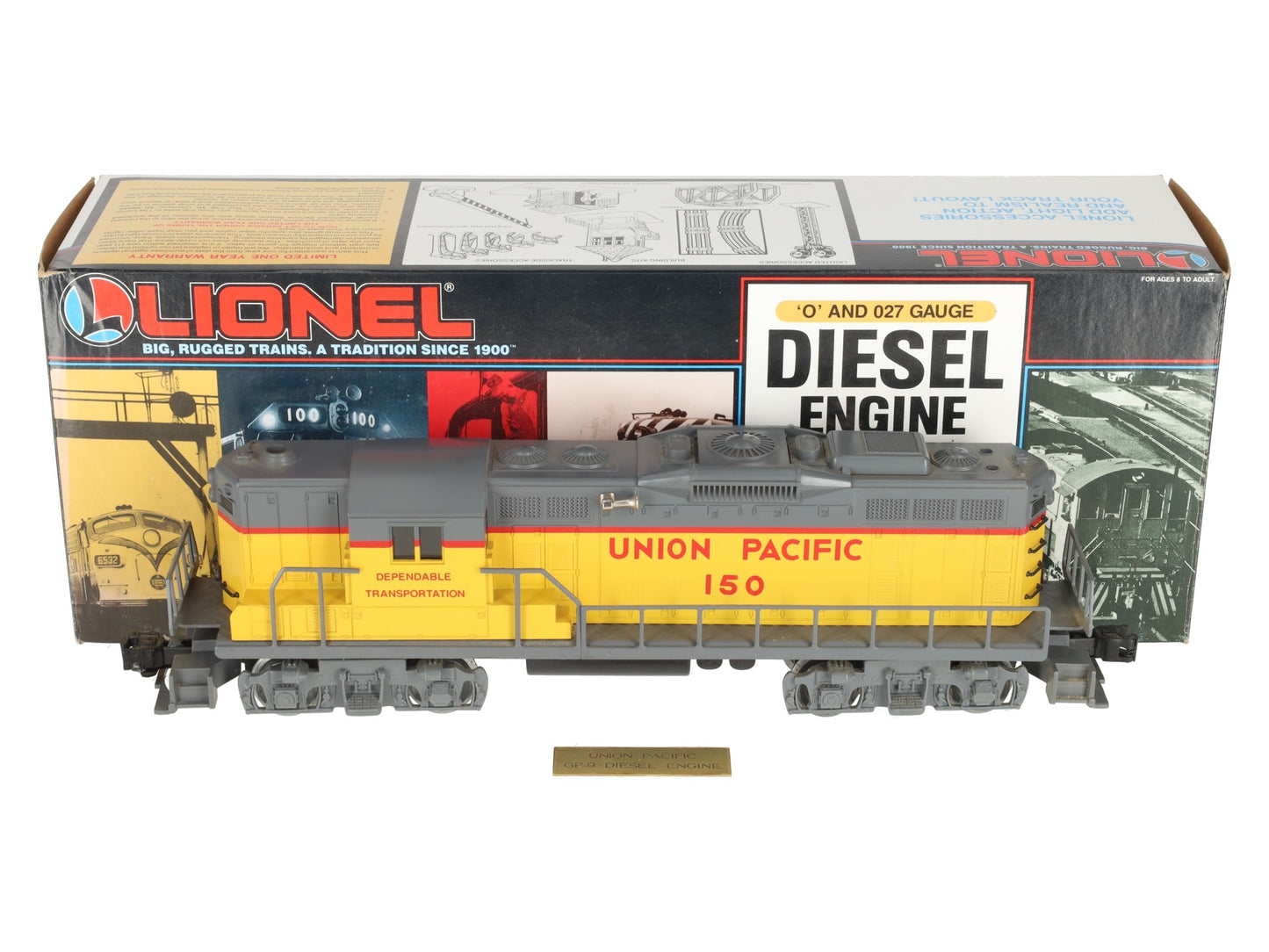 Lionel 6-18817 O Gauge Sears Union Pacific GP-9 Diesel Locomotive #150 EX/Box